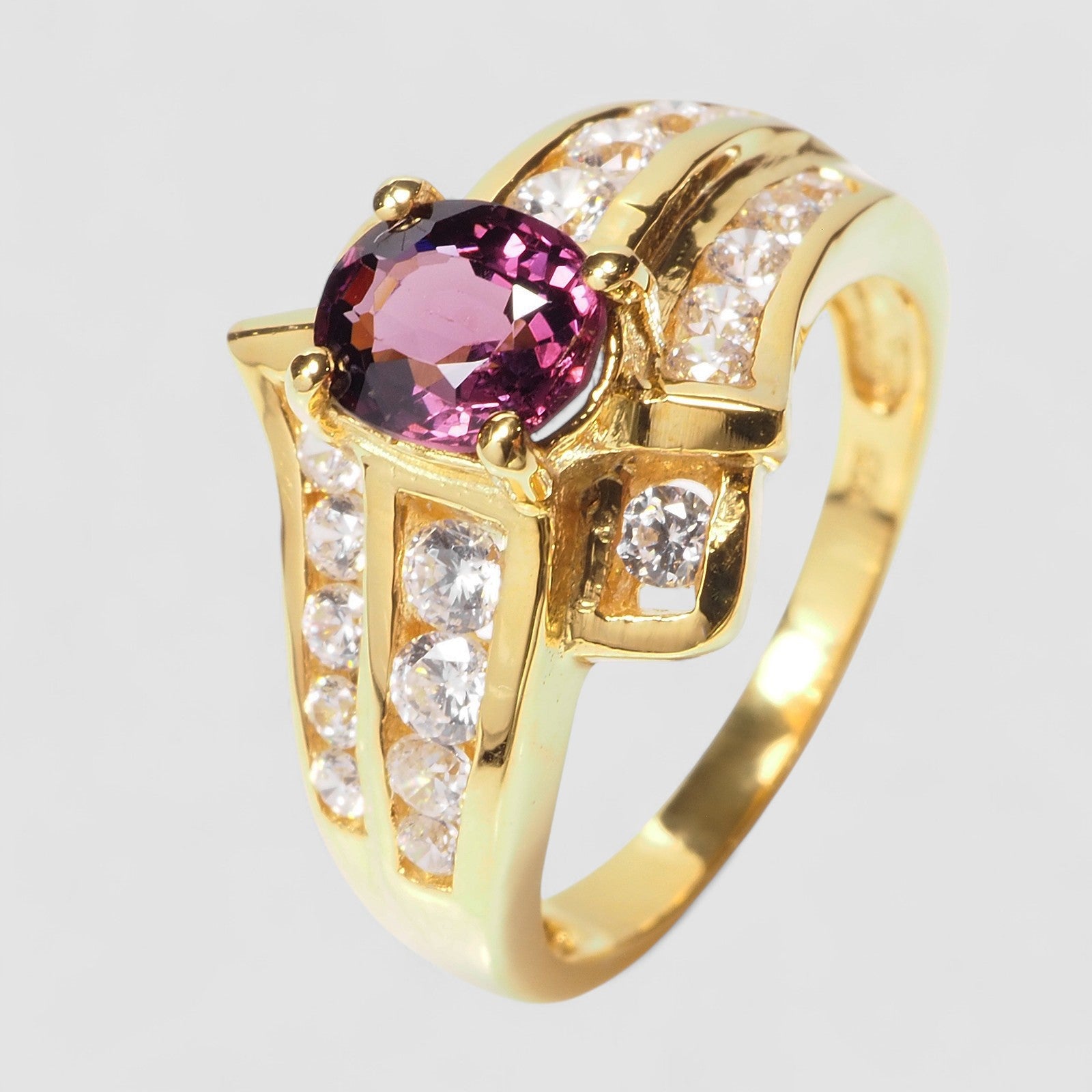 Pink Spinel 925 Sterling Silver Ring