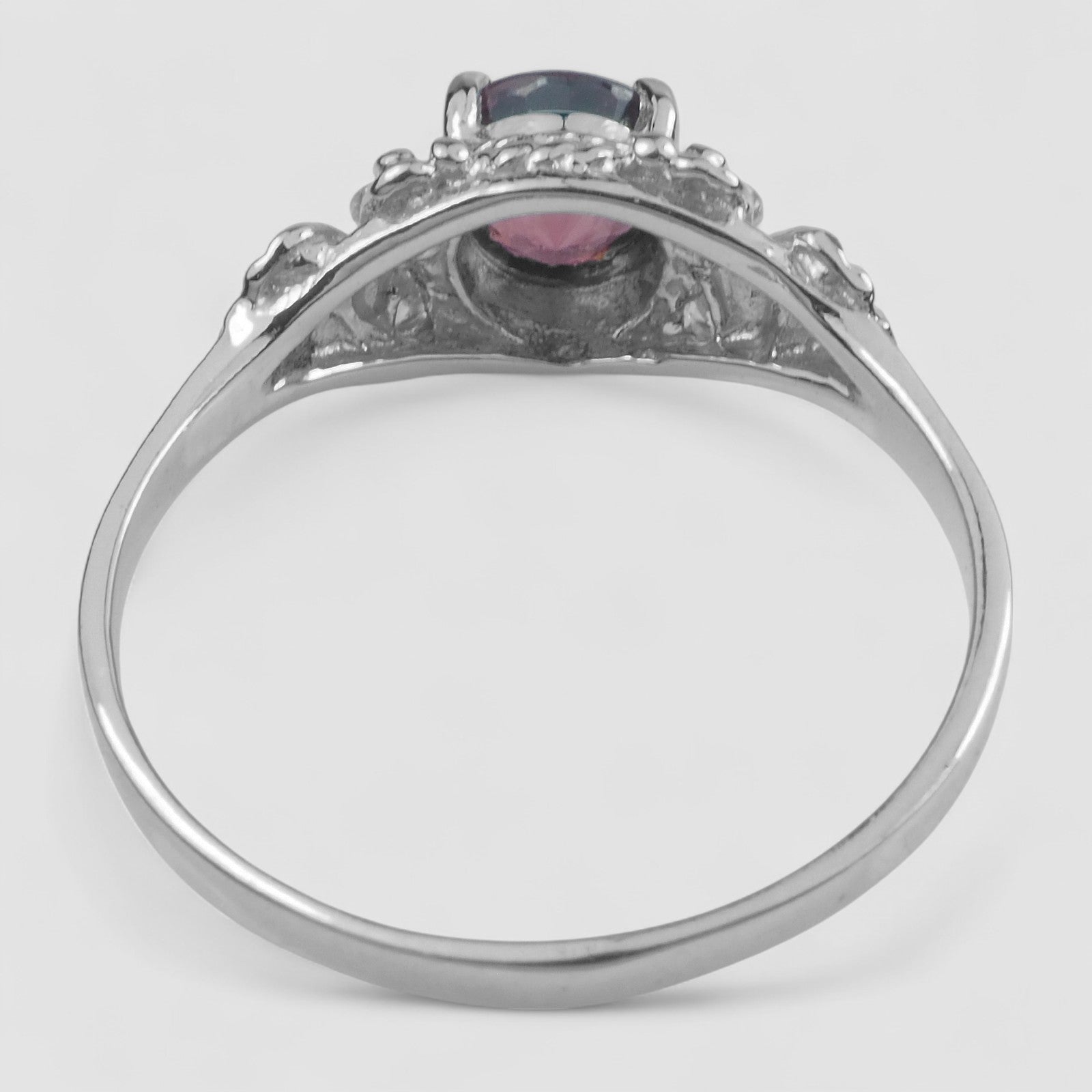 Pink Rhodolite Garnet 925 Sterling Silver Rings