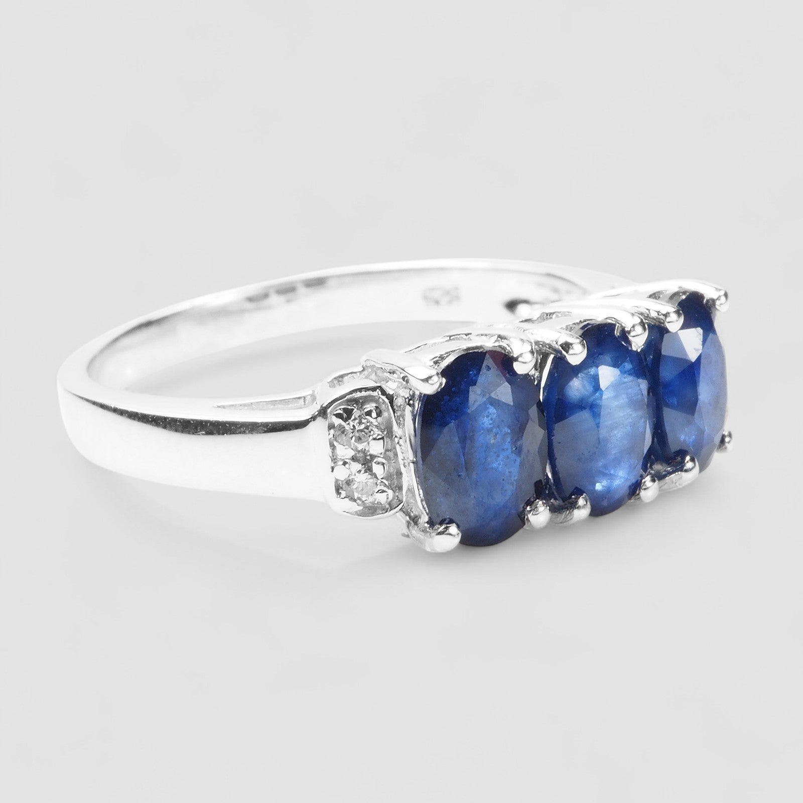 Blue Sapphire 925 Sterling Silver Ring