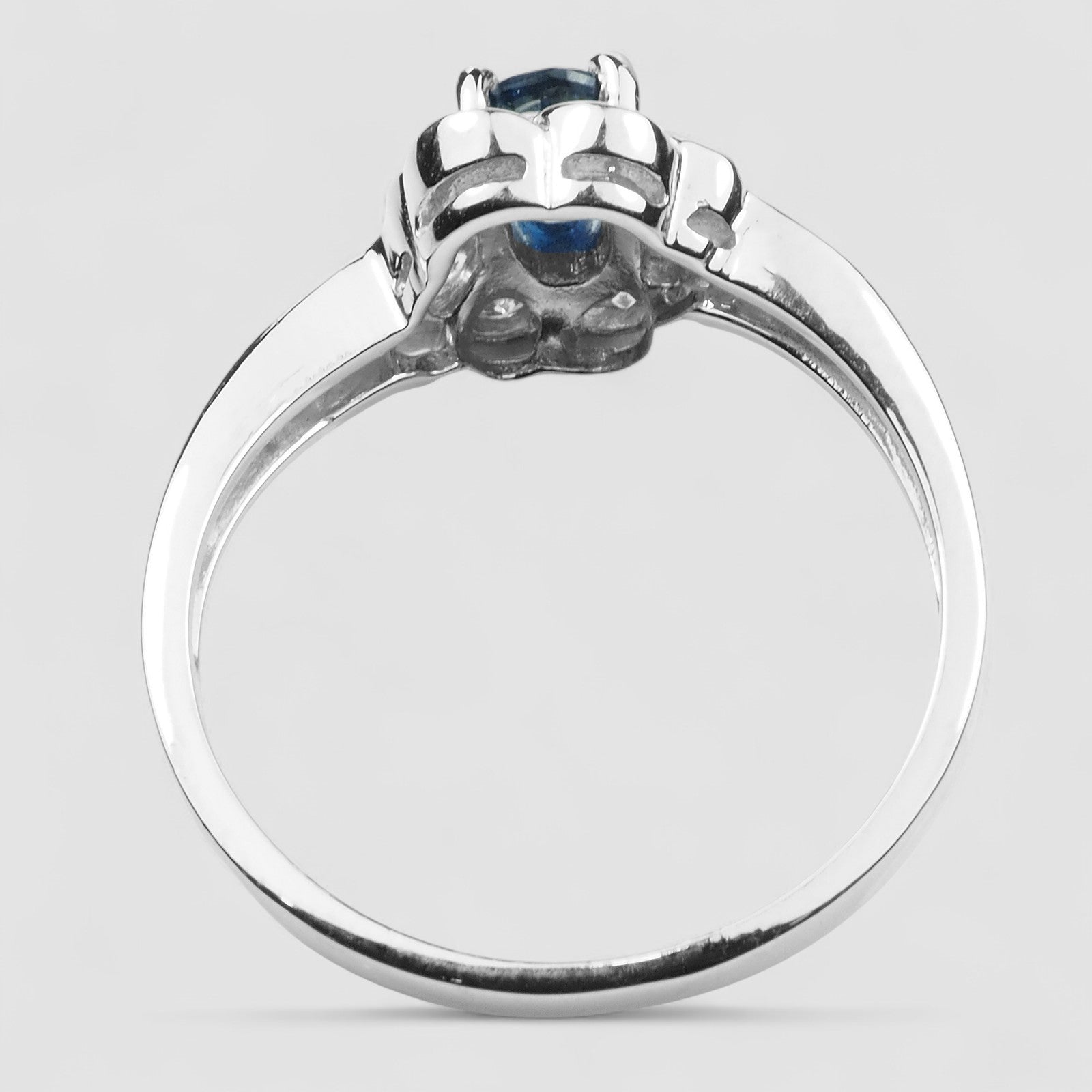 Blue Sapphire 925 Sterling Silver Ring