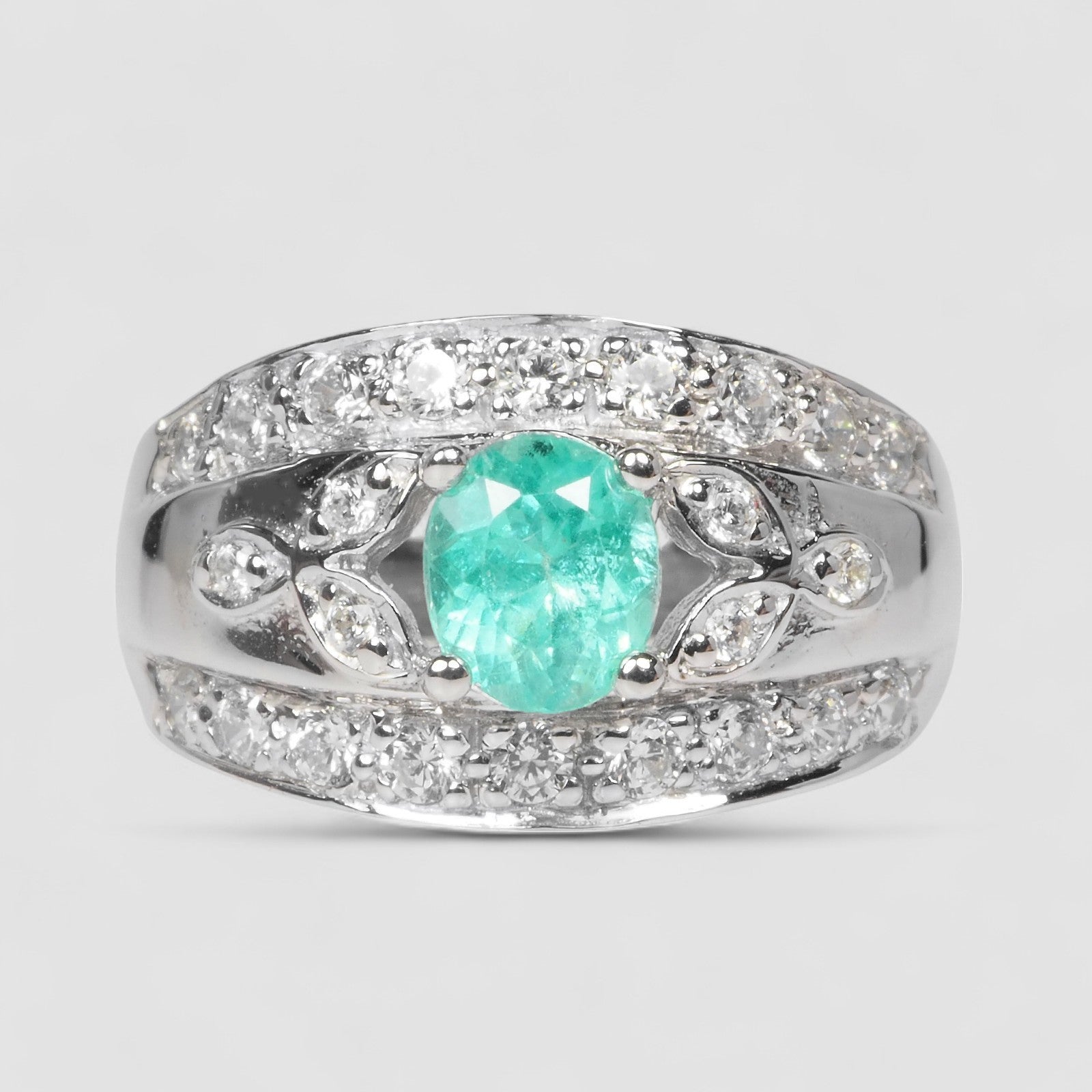 Apatite 925 Sterling Silver Ring