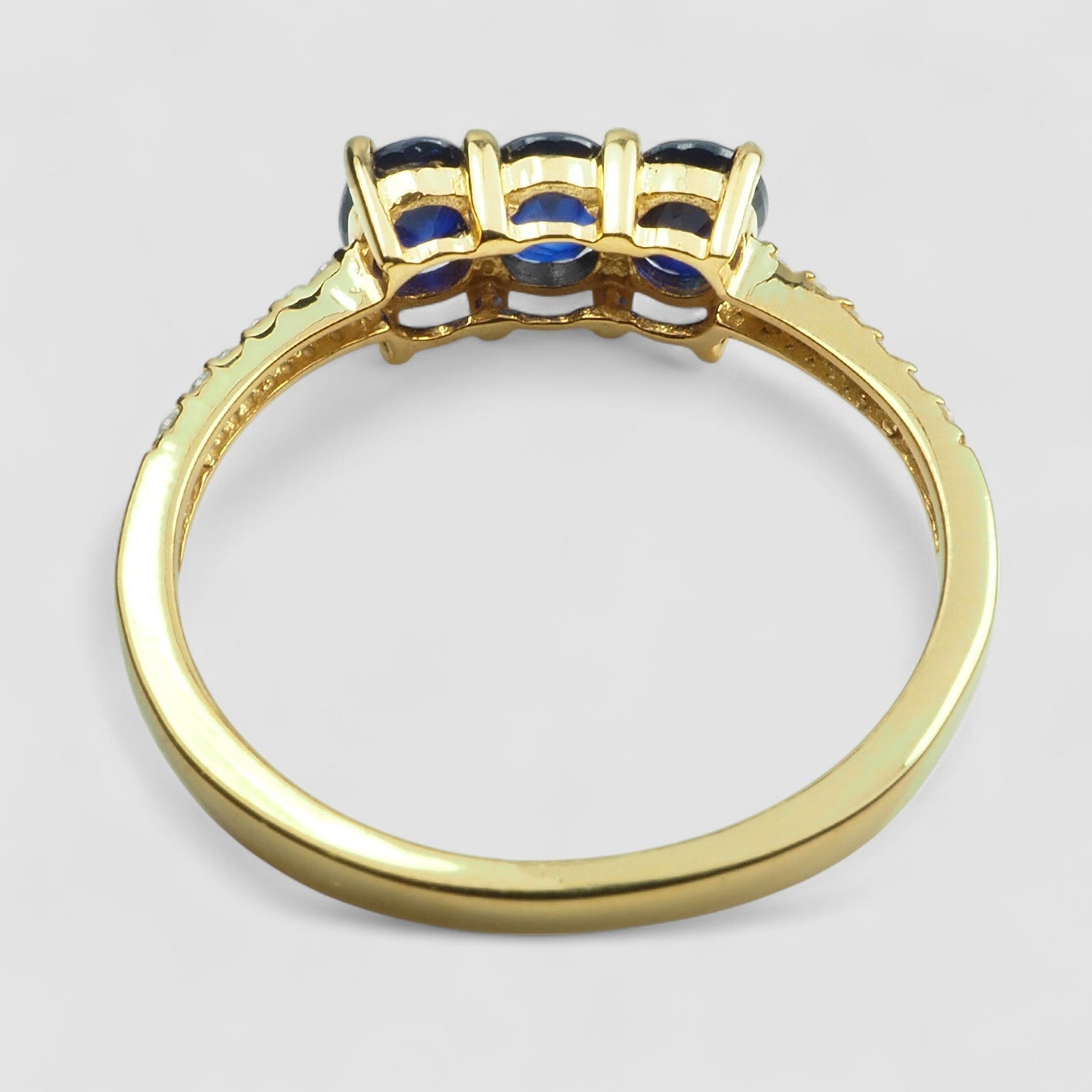 Blue Sapphire 925 Sterling Silver Ring
