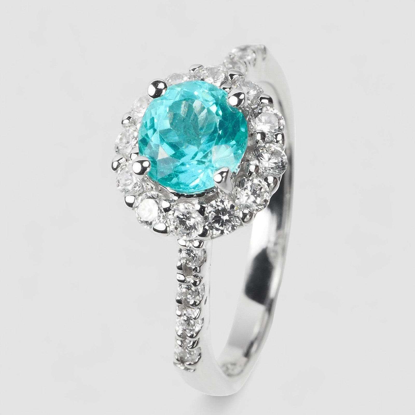 Blue Apatite 925 Sterling Silver Ring