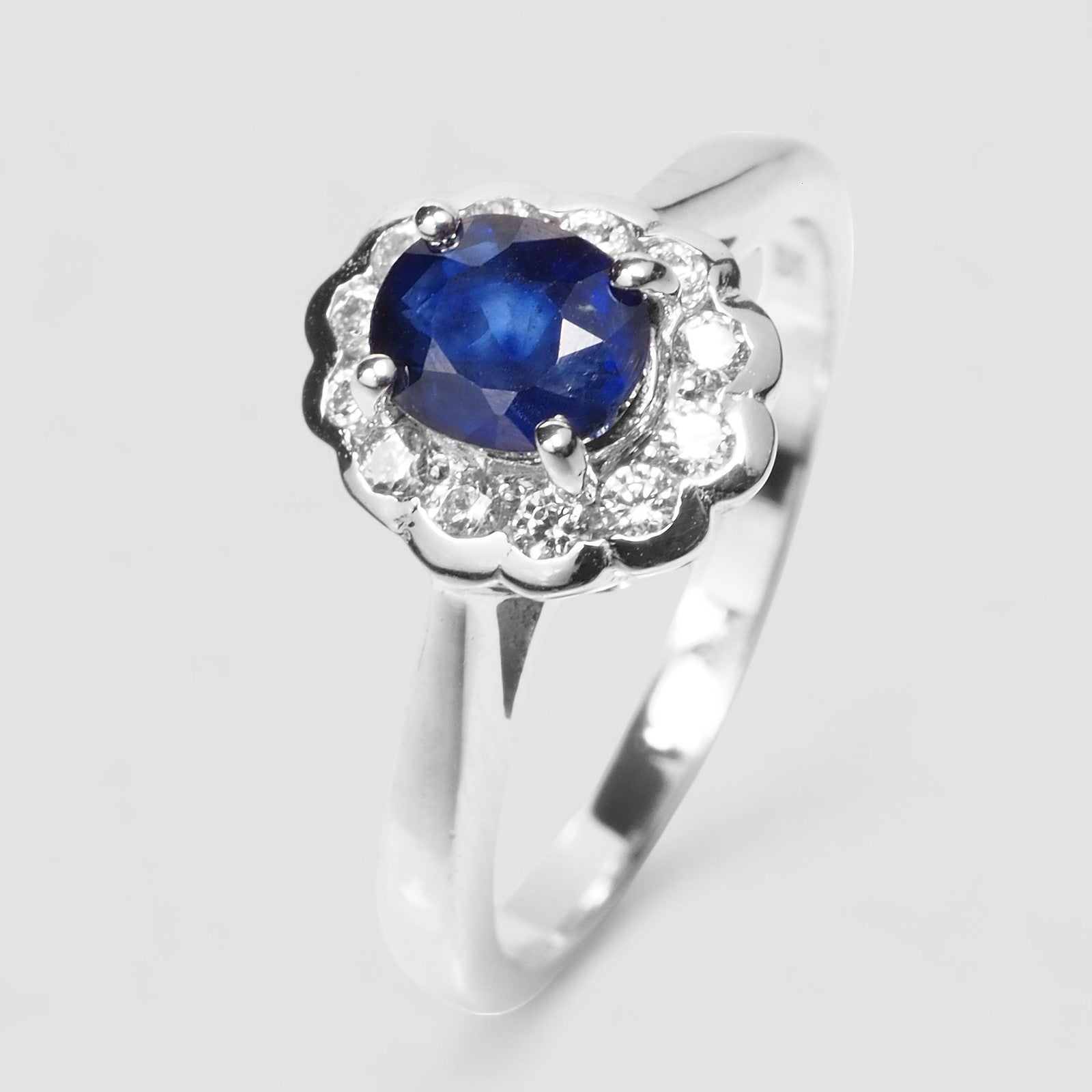 Blue Sapphire 925 Sterling Silver Ring