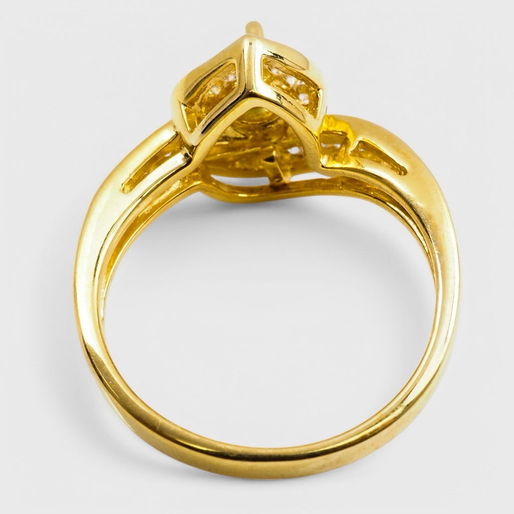 GREEN SAPPHIRE 925 STERLING SILVER RING