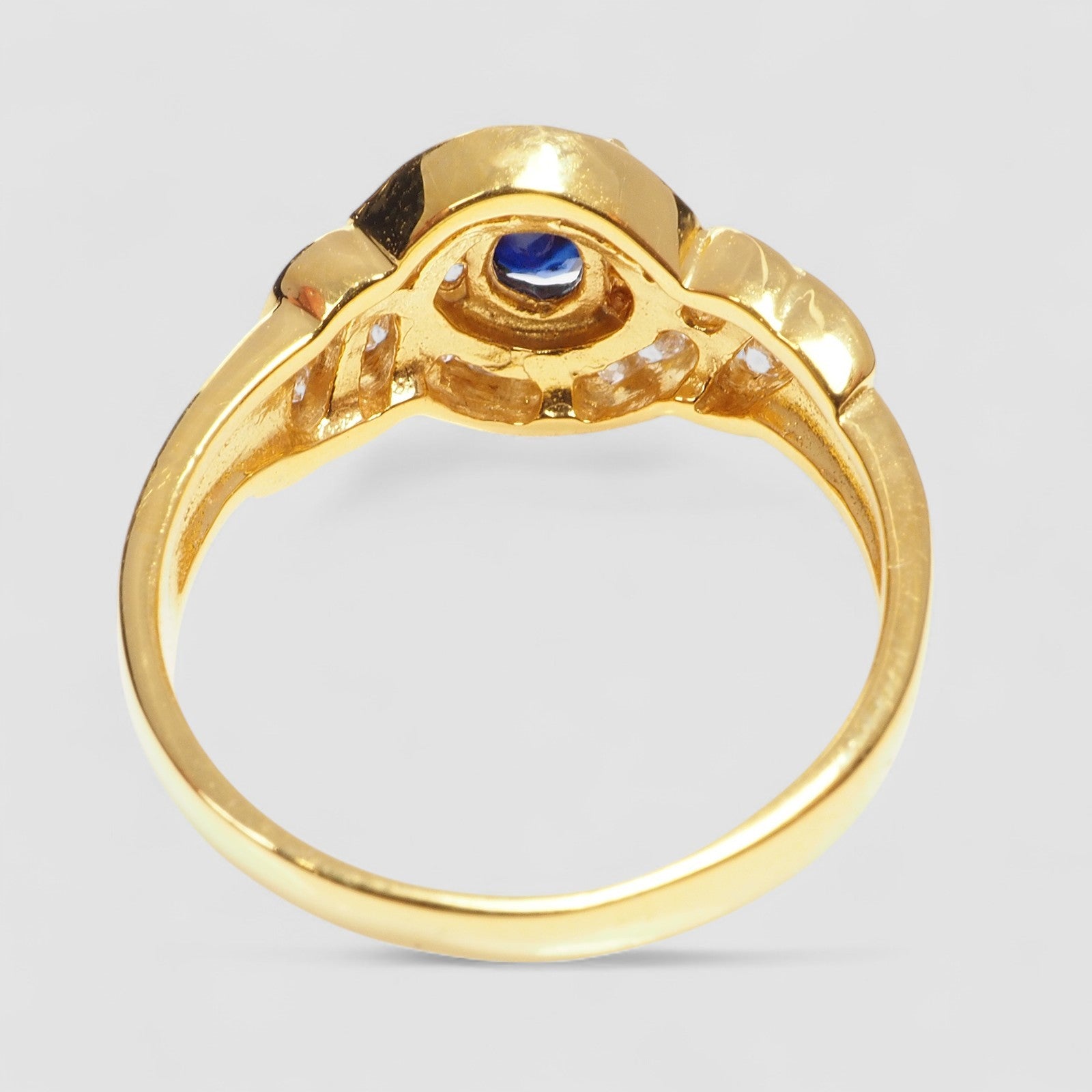 Blue Sapphire 925 Sterling Silver Ring
