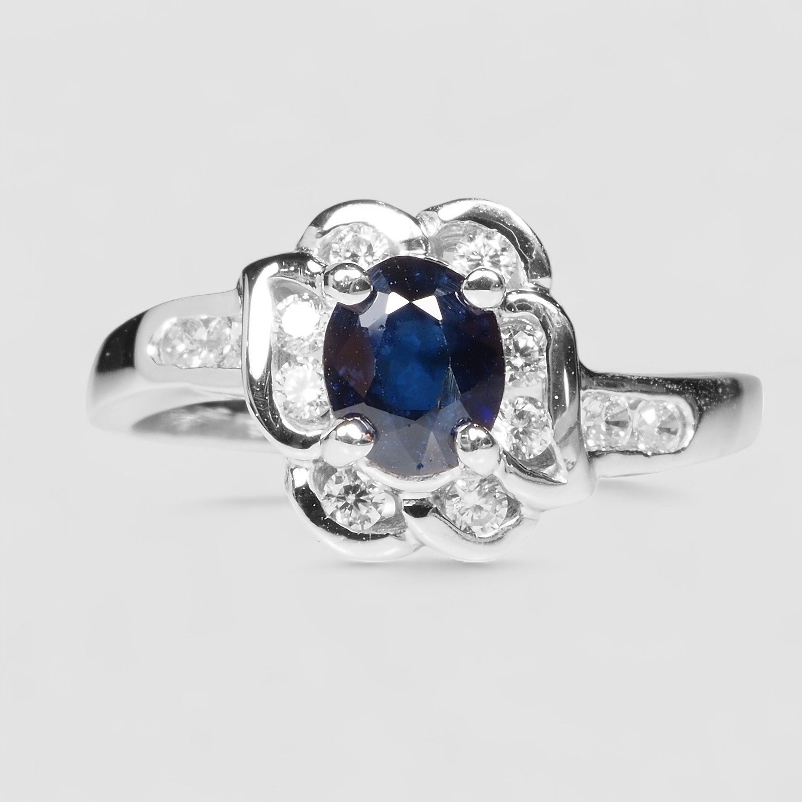 Blue Sapphire 925 Sterling Silver Ring