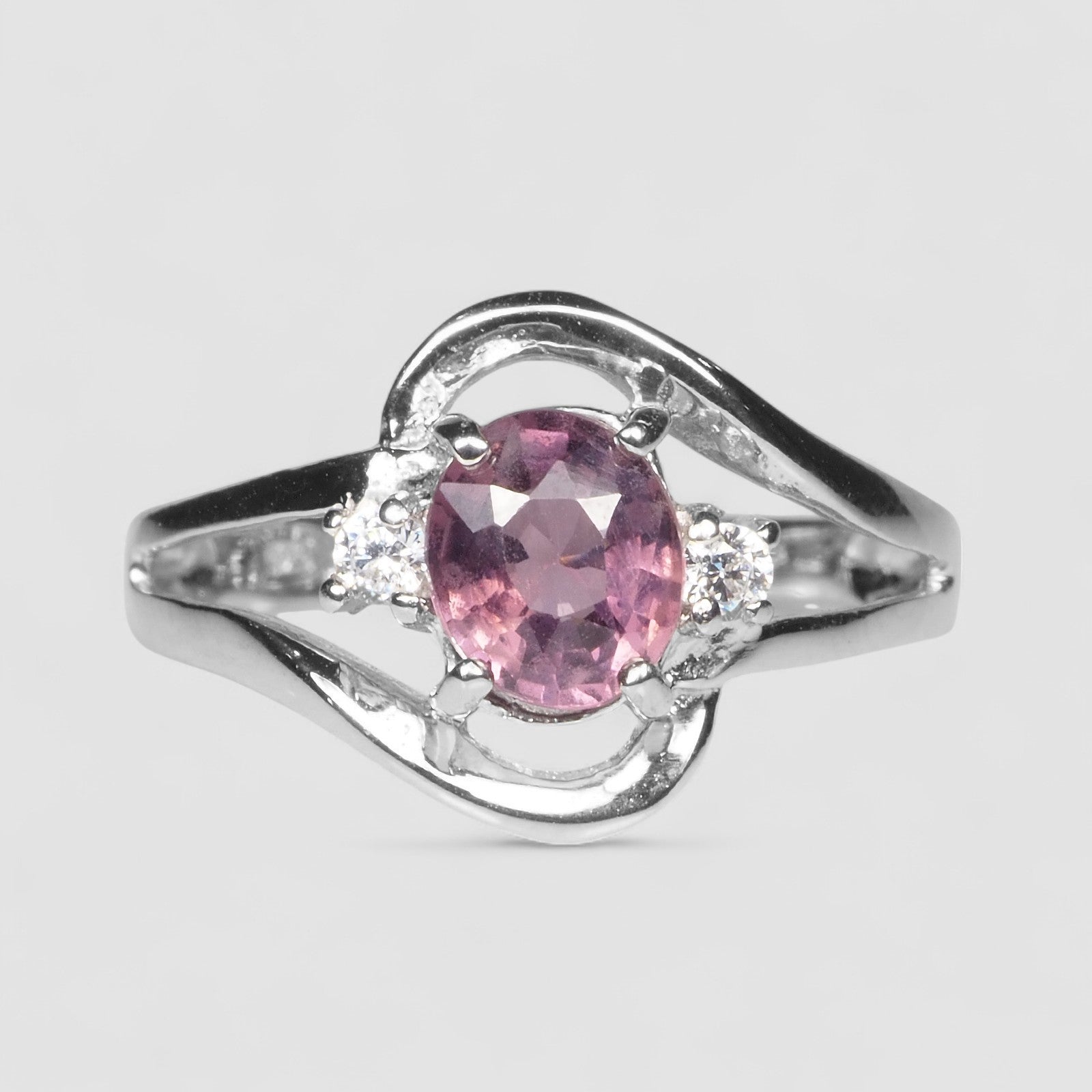 Purple Spinel 925 Sterling Silver Ring