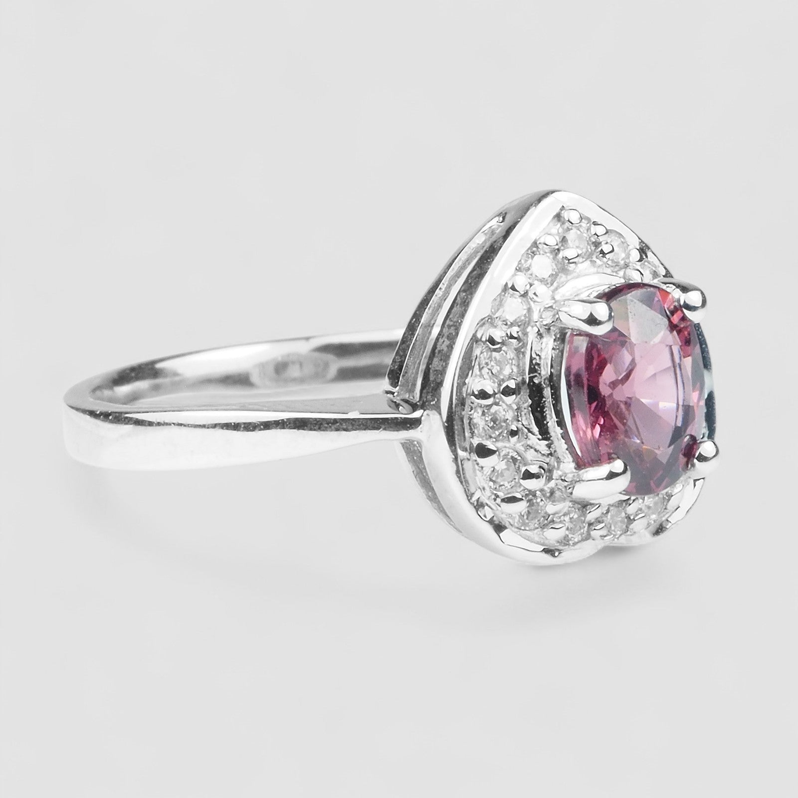 Pink Spinel 925 Sterling Silver Ring