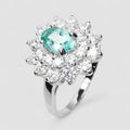 Zambian Green Emerald 925 Sterling Silver Ring