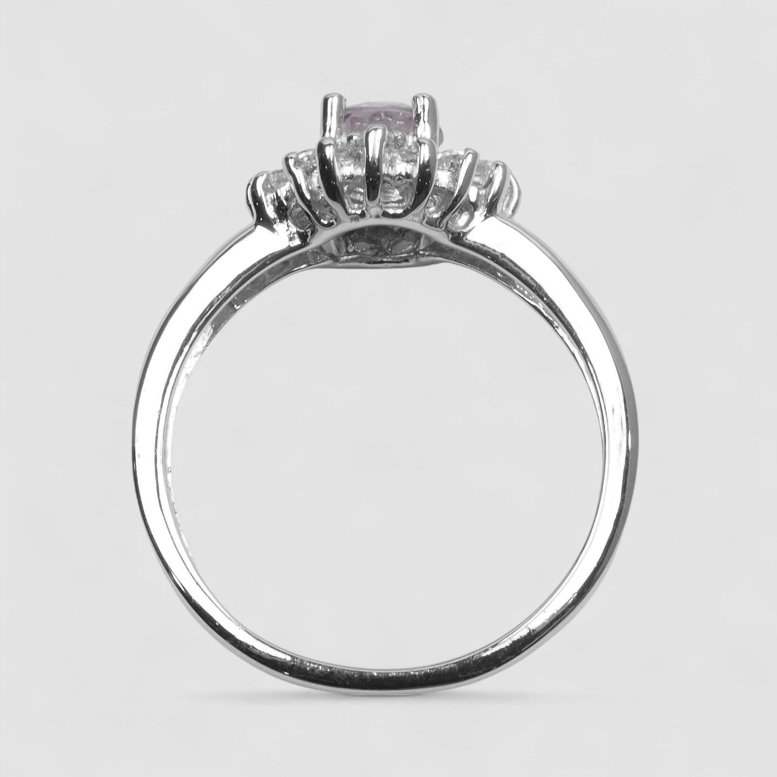 Purple Spinel 925 Sterling Silver Ring