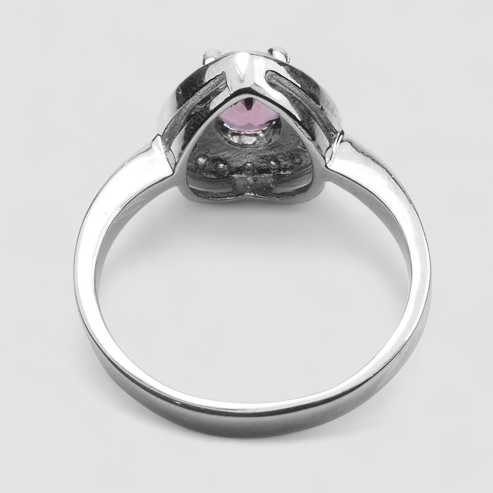 Pink Spinel 925 Sterling Silver Ring