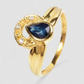 Blue Sapphire 925 Sterling Silver Ring