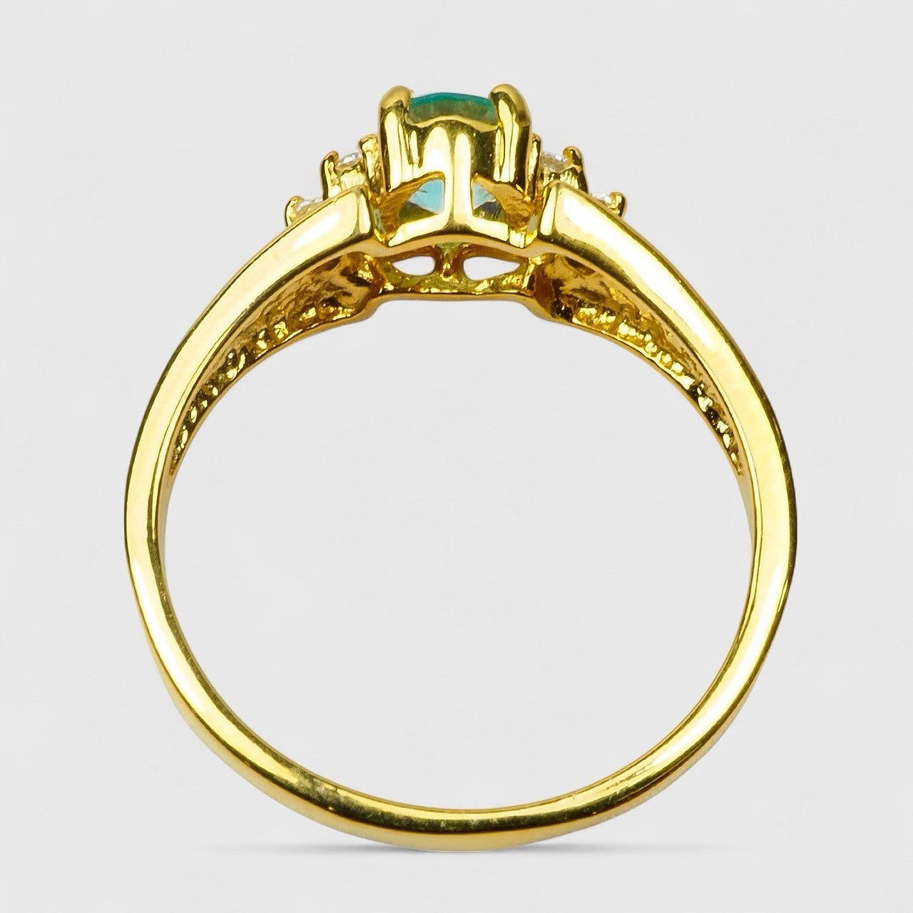 Blue Paraiba Tourmaline 925 Sterling Silver Ring