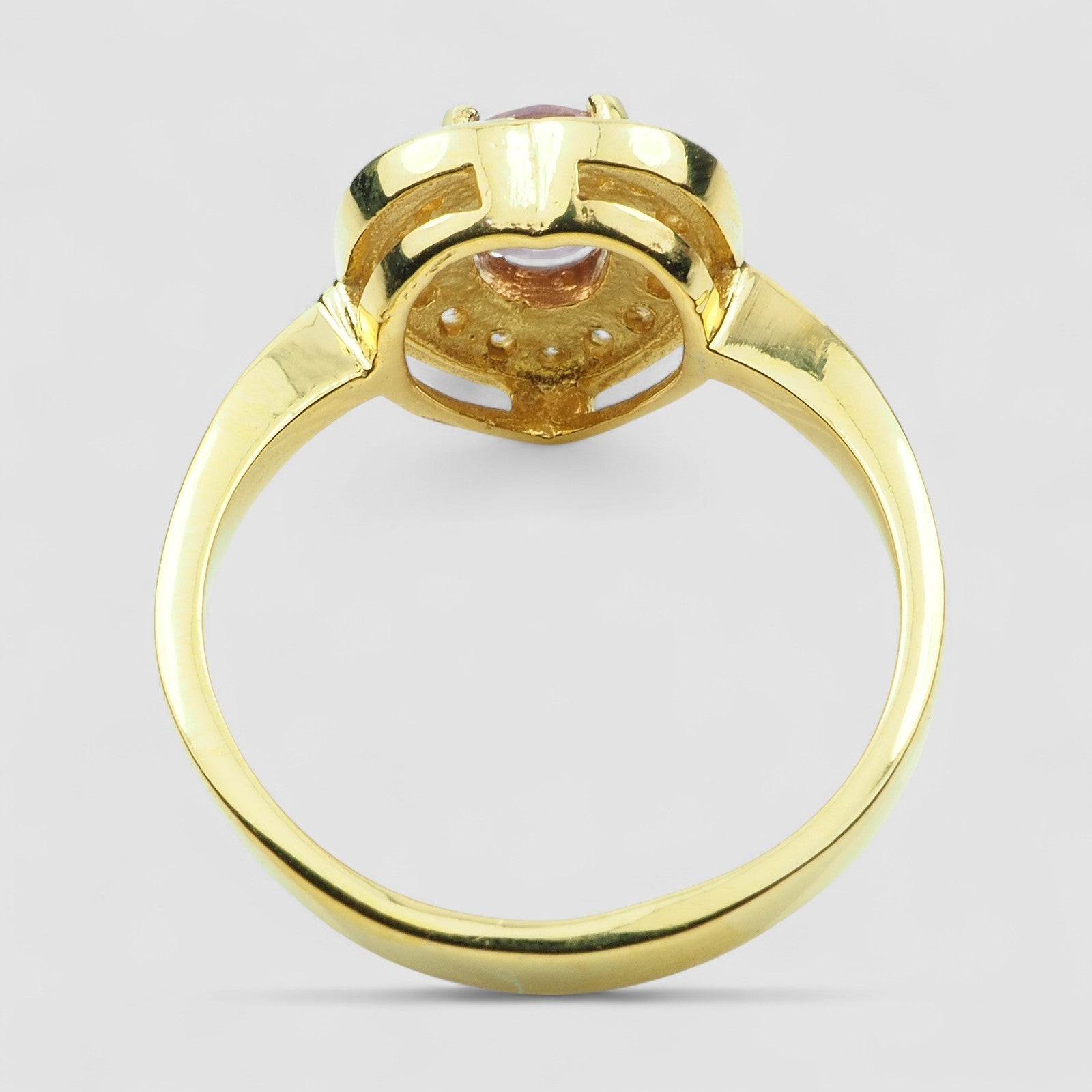 Pink Spinel 925 Sterling Silver Ring