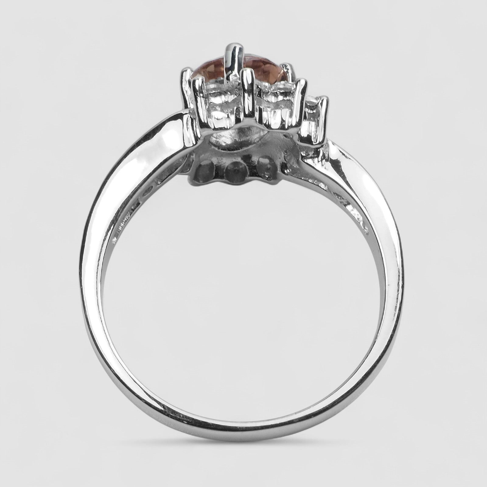 Pink Tourmaline 925 Sterling Silver Ring