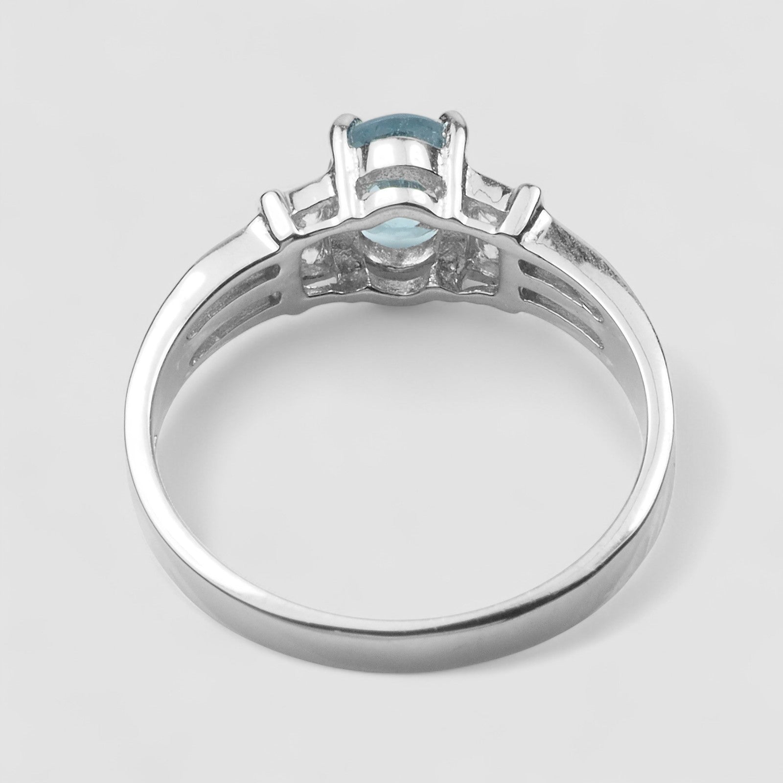 Burma Blue Spinel 925 Sterling Silver Ring