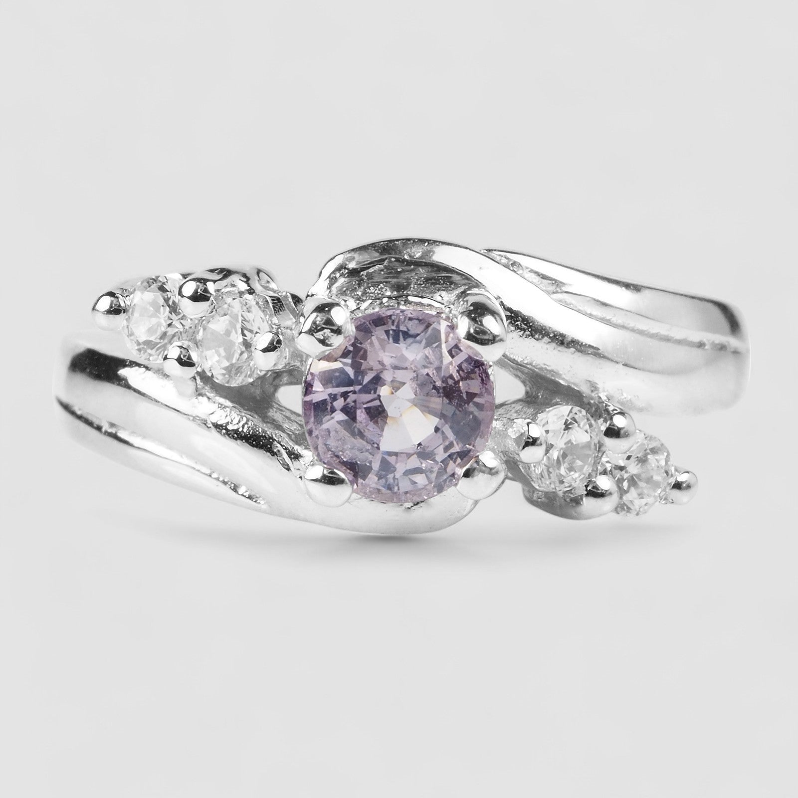 Purple Spinel 925 Sterling Silver Ring
