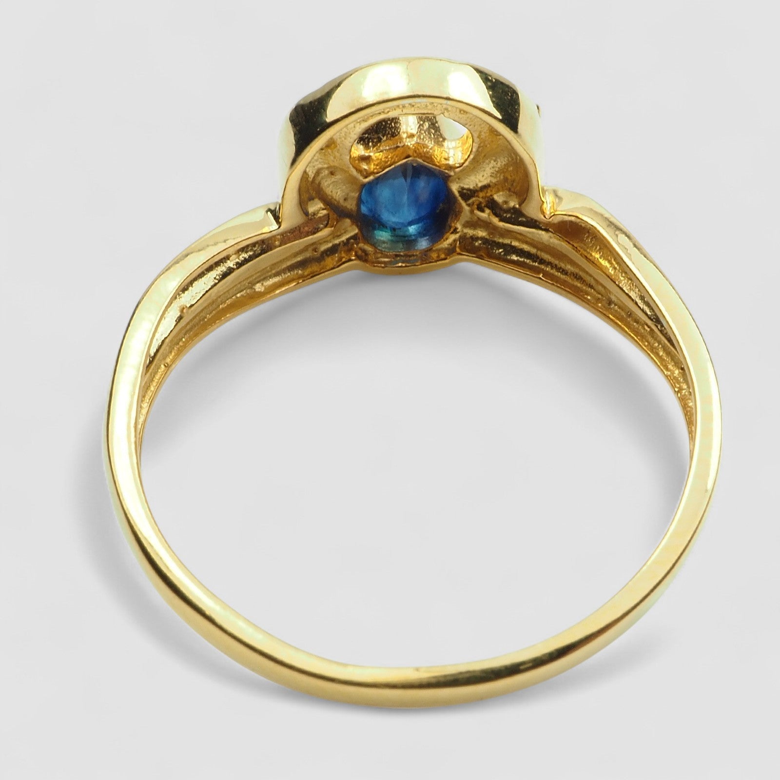 Blue Sapphire 925 Sterling Silver Ring