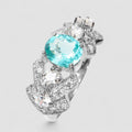 Blue Apatite 925 Sterling Silver Ring