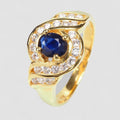 Blue Sapphire 925 Sterling Silver Ring