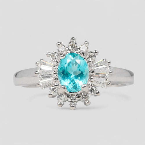 Apatite 925 Sterling Silver Ring