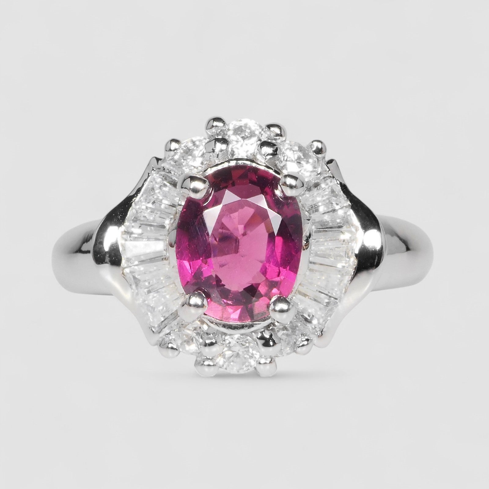 Pink Tourmaline 925 Sterling Silver Ring