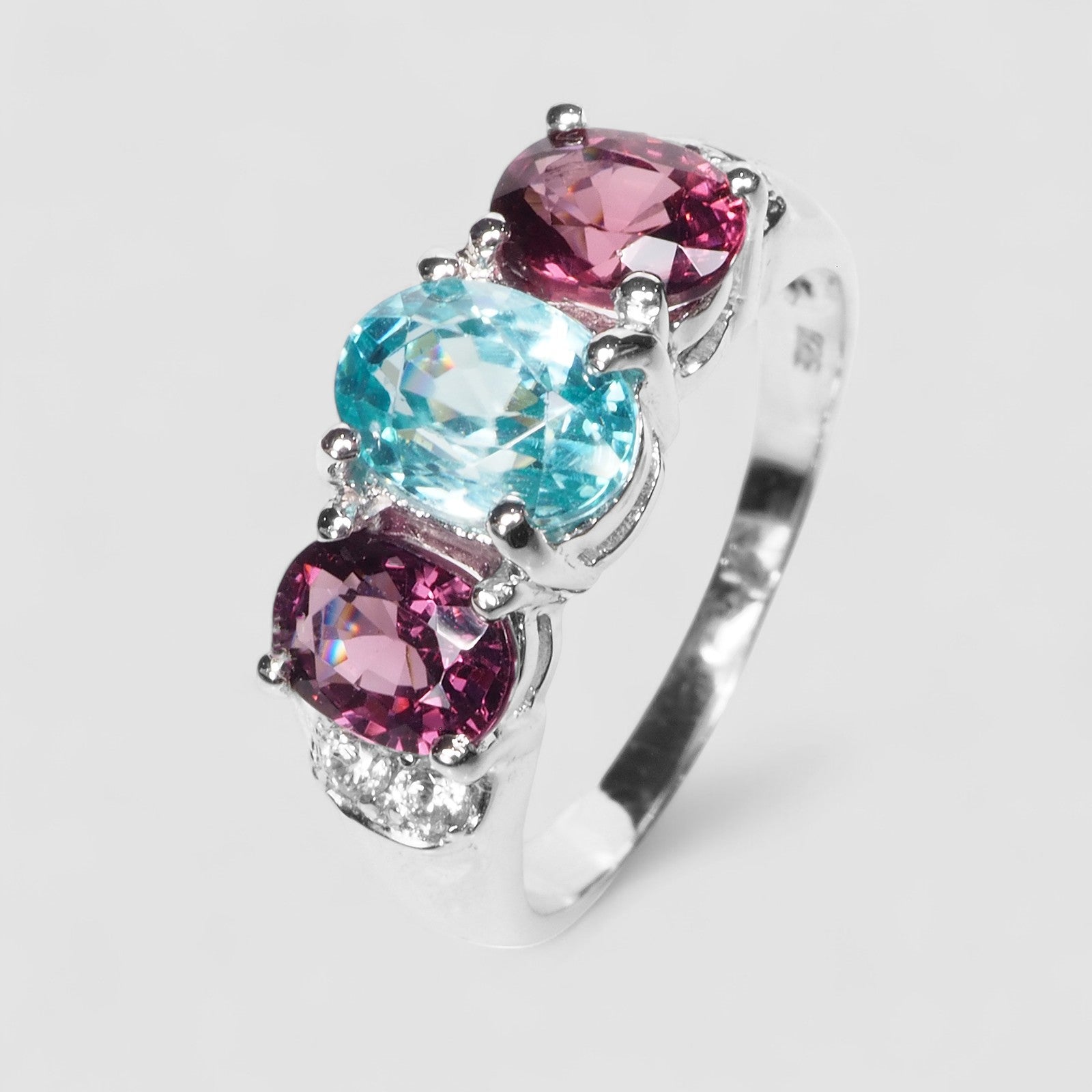 Blue Zircon Finish Fine Jewelry