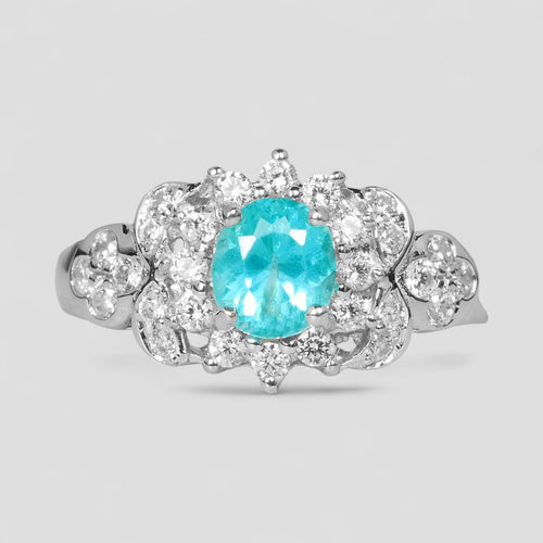Apatite 925 Sterling Silver Ring, Natural Apatite, Dainty Everyday Ring