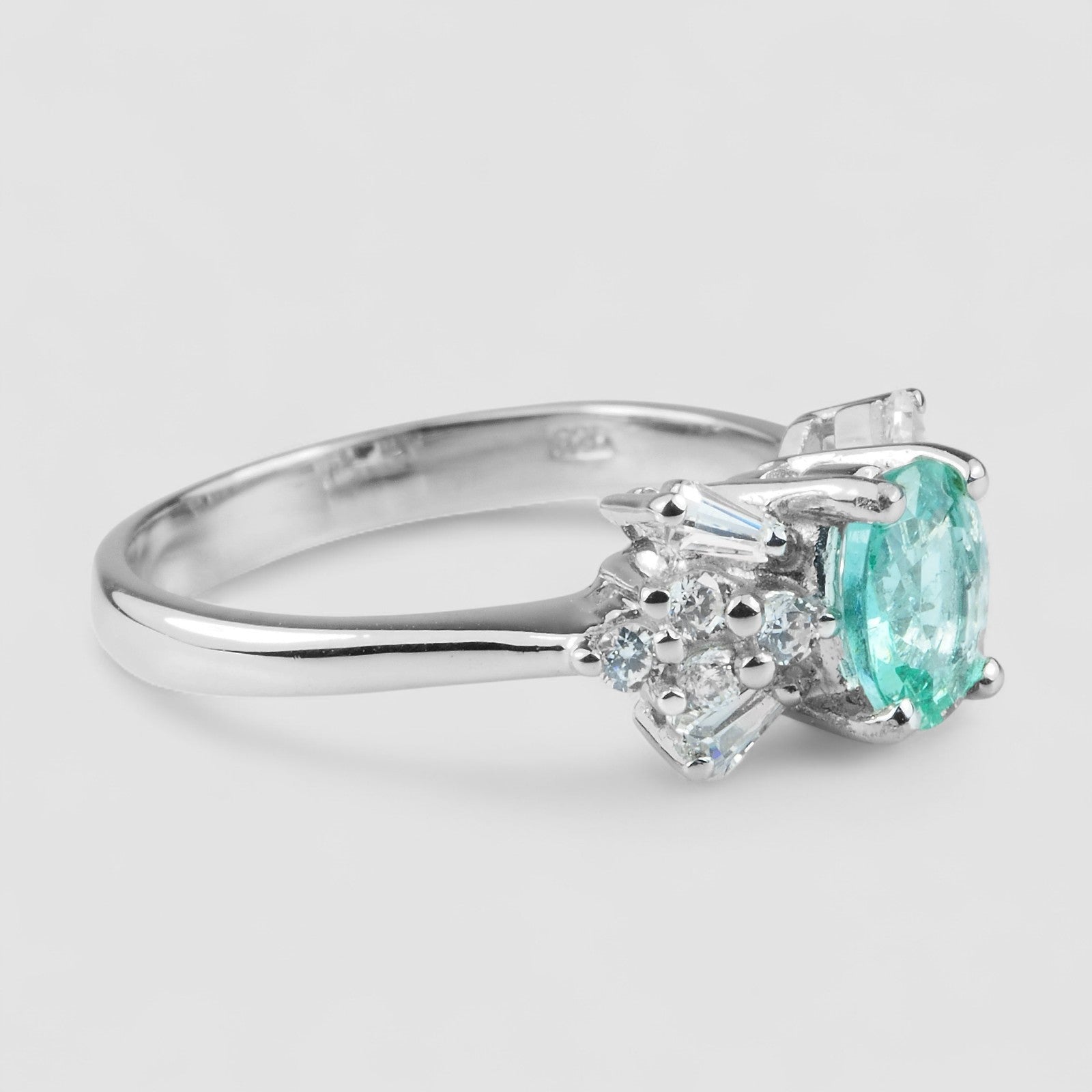 Green Emerald Handmade Ring