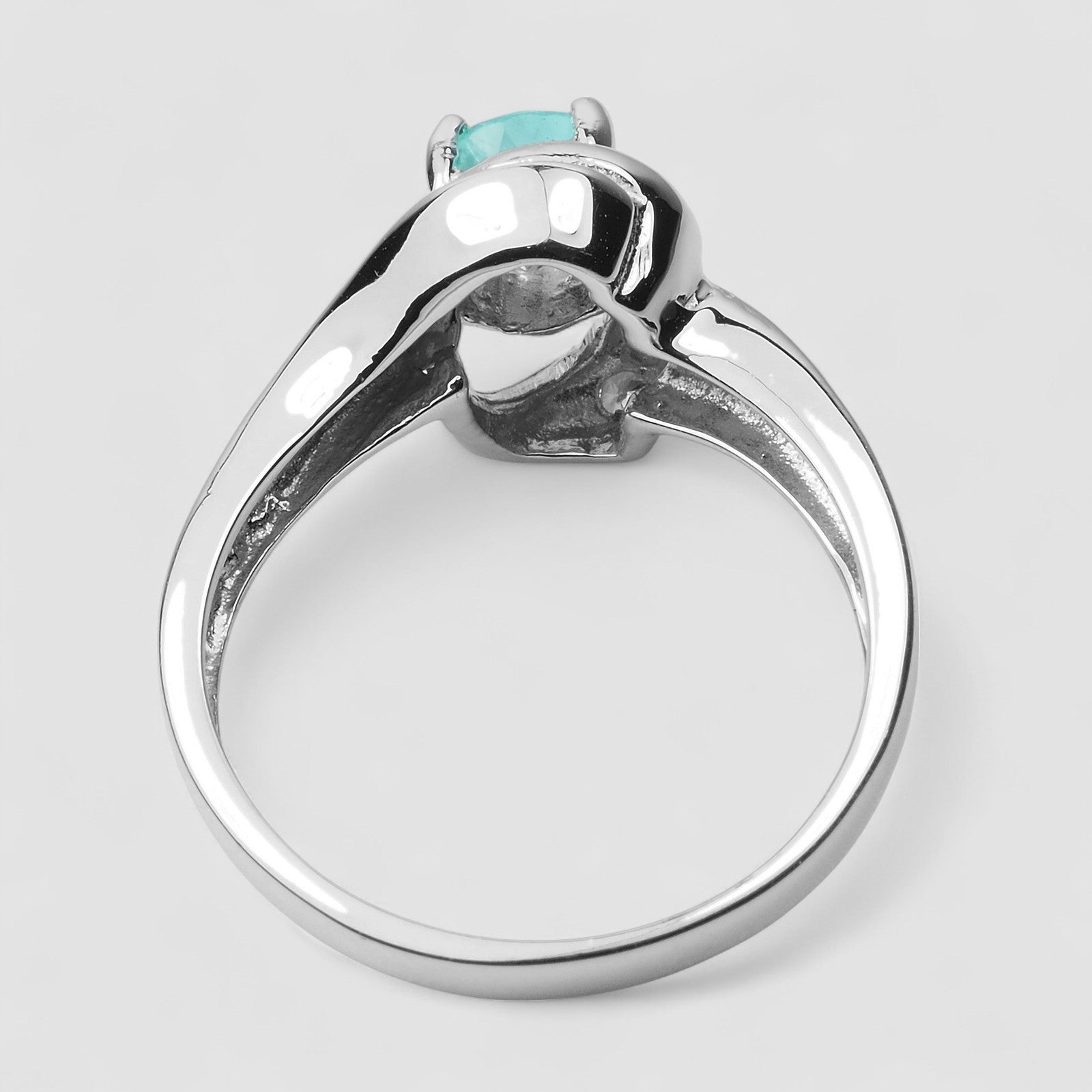 Blue Apatite 925 Sterling Silver Ring