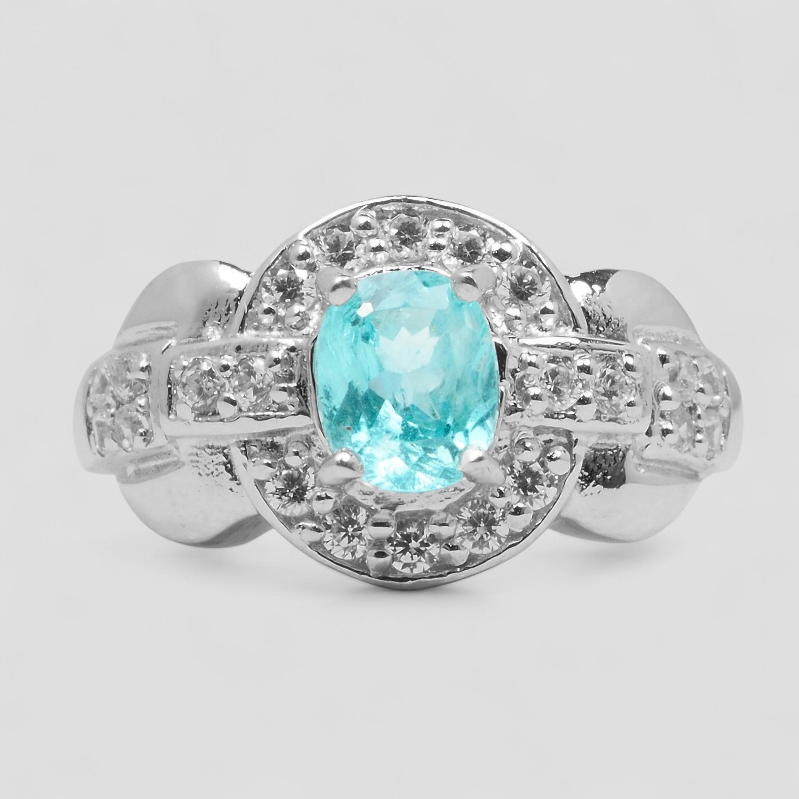 Apatite 925 Sterling Silver Ring