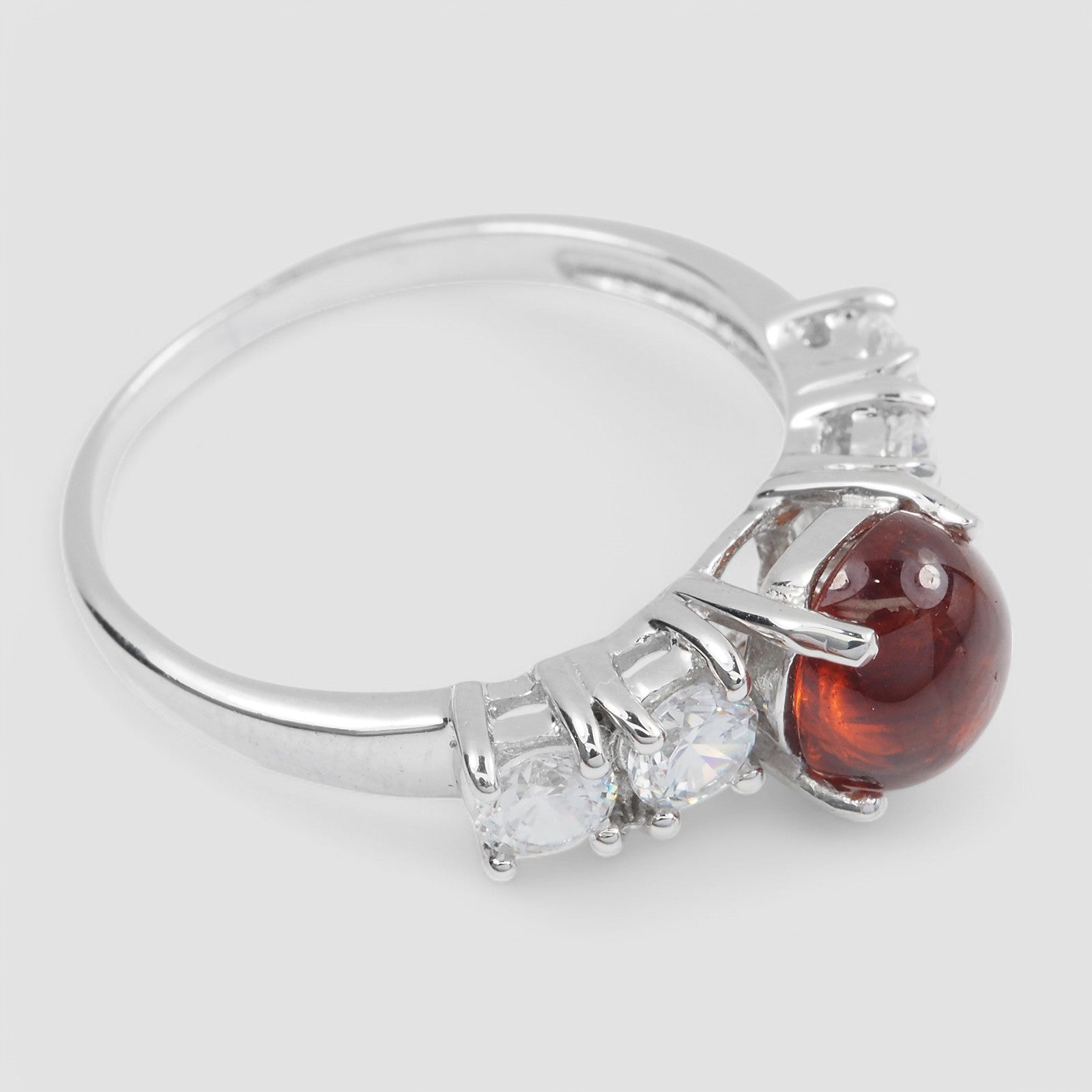 Fanta Orange Spessartite 925 Sterling Silver Ring