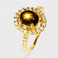 Black Star Sapphire 925 Sterling Silver Ring, Simple Everyday Ring, Free Resizing