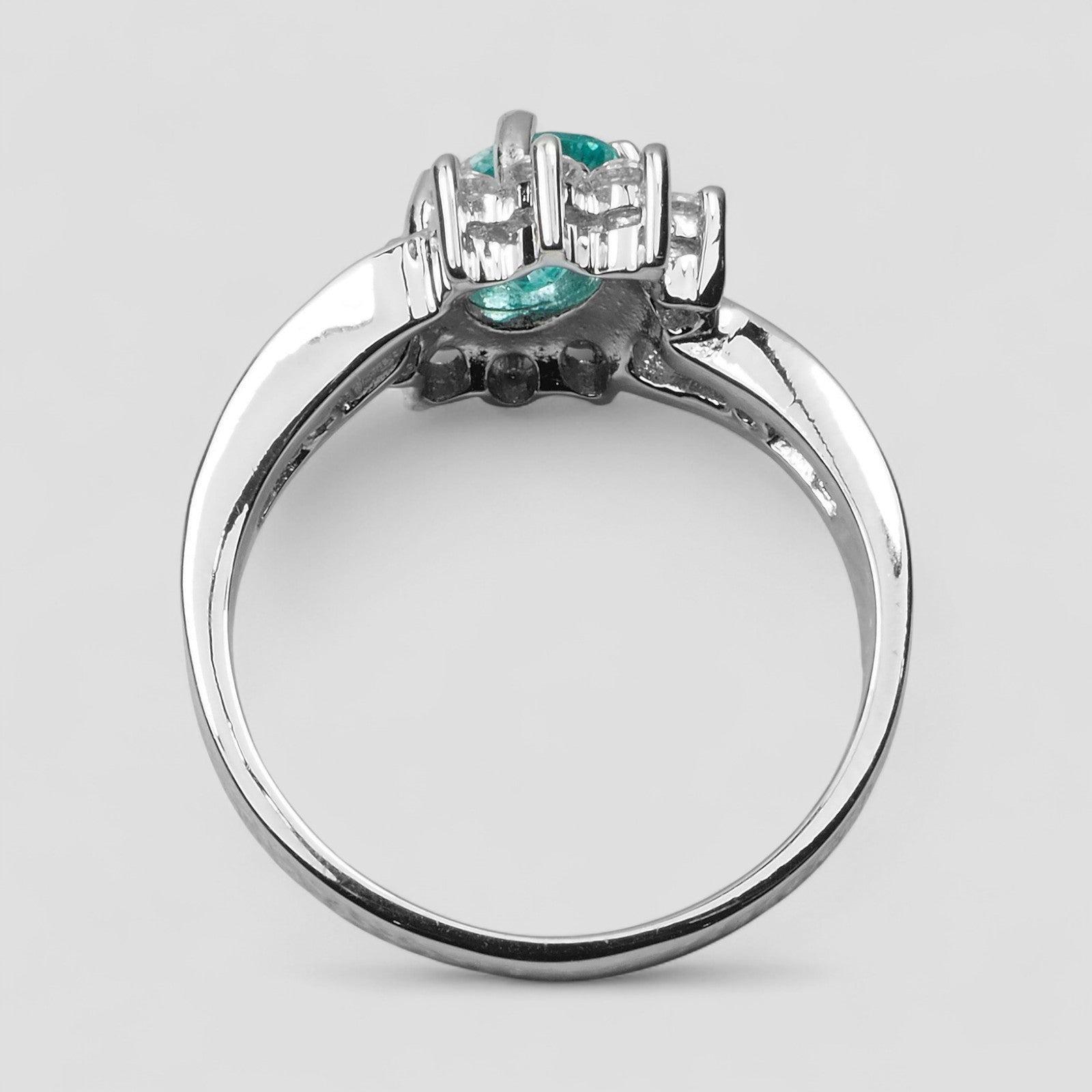 Blue Apatite 925 Sterling Silver Ring