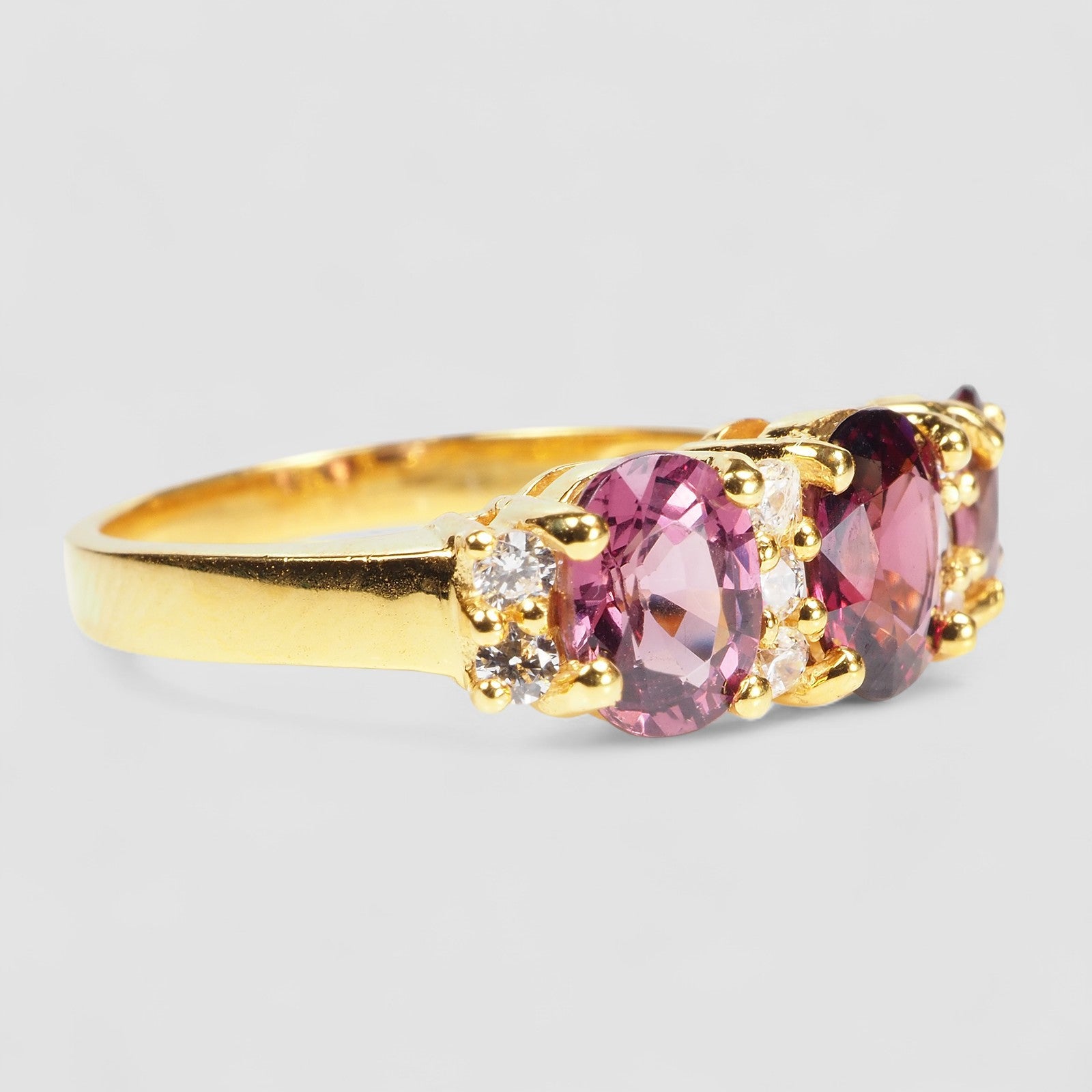 Pink Spinel 925 Sterling Silver Ring