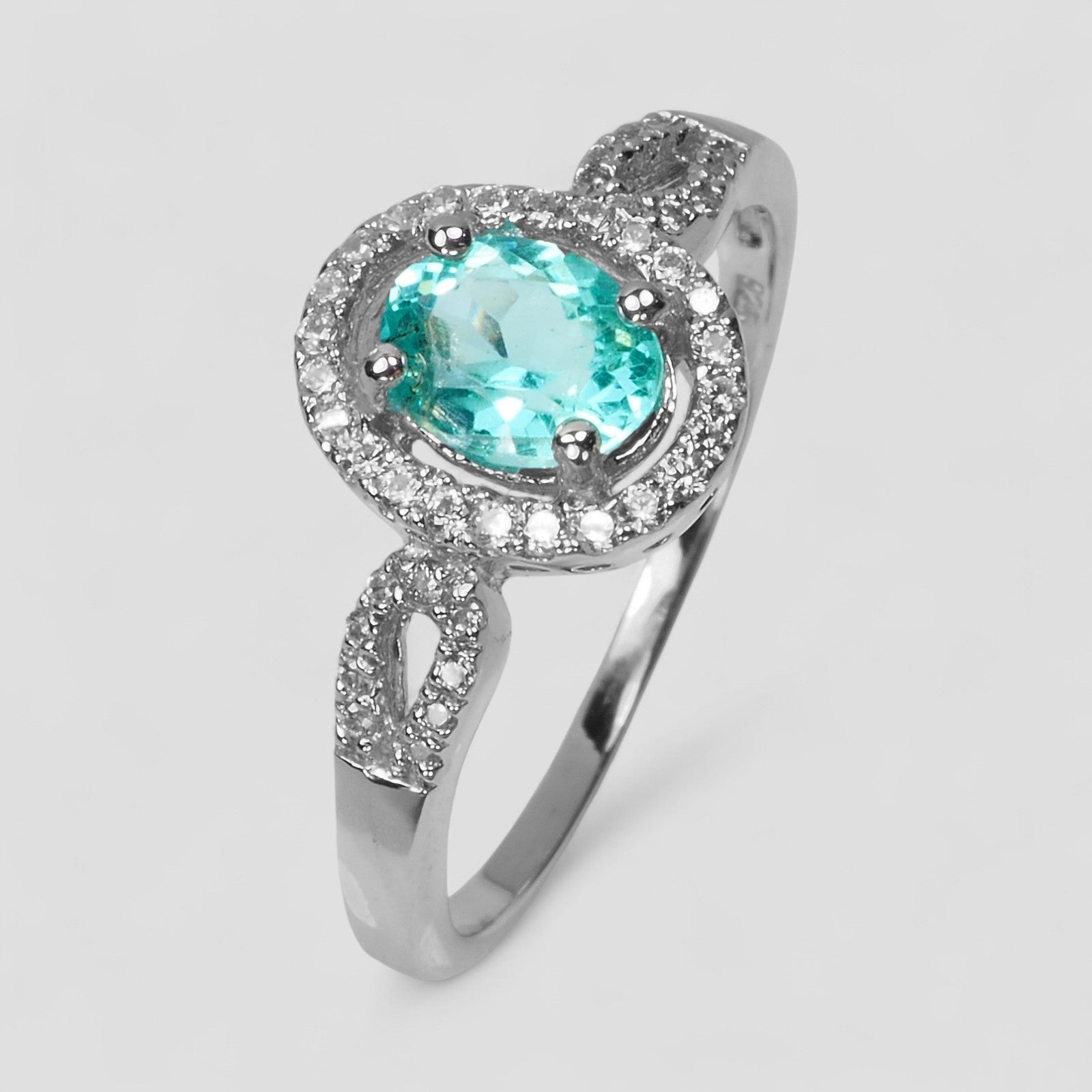 Apatite 925 Sterling Silver Ring