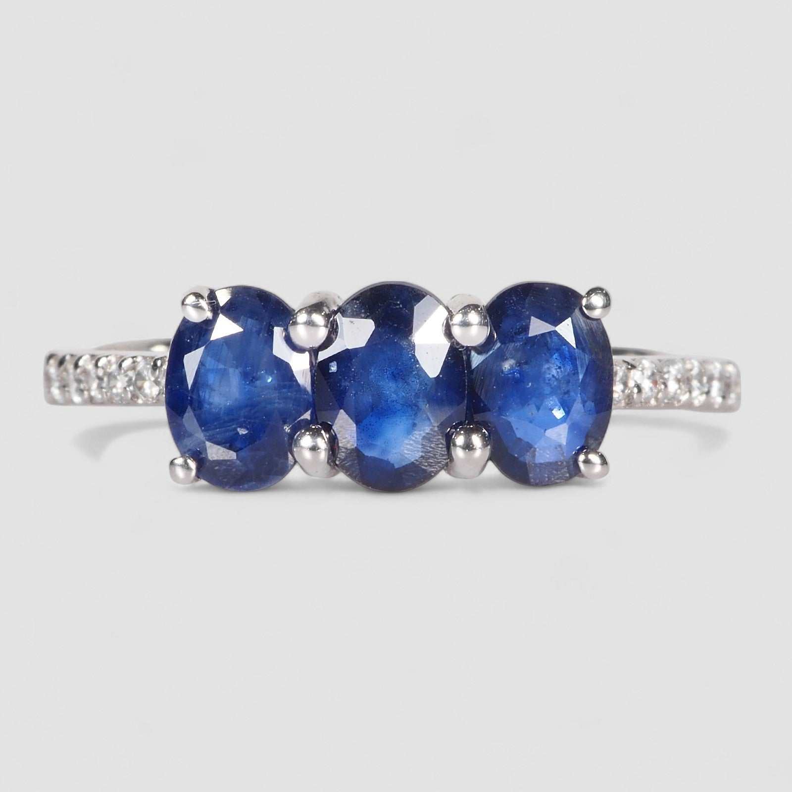 Blue Sapphire 925 Sterling Silver Ring