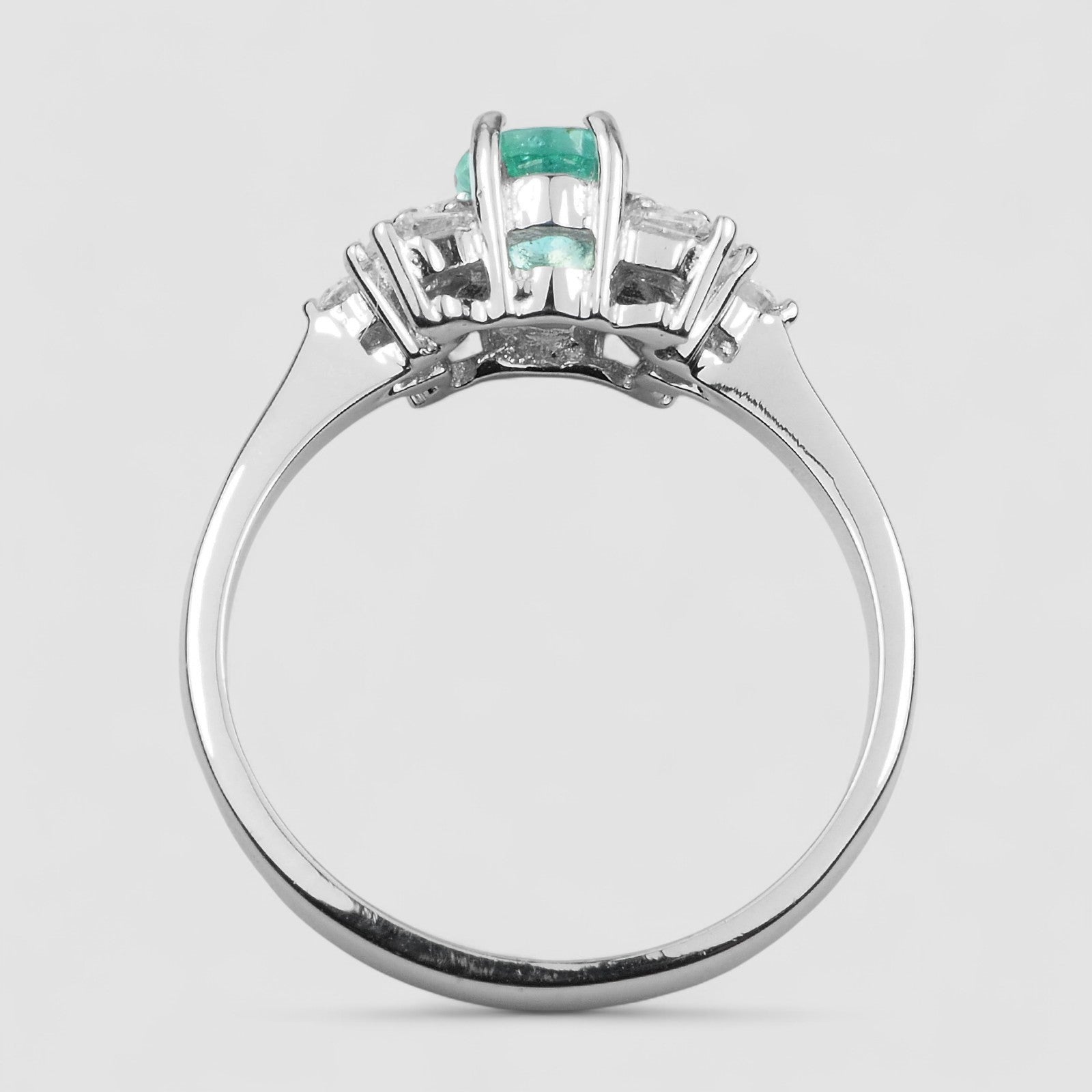 Green Emerald Handmade Ring