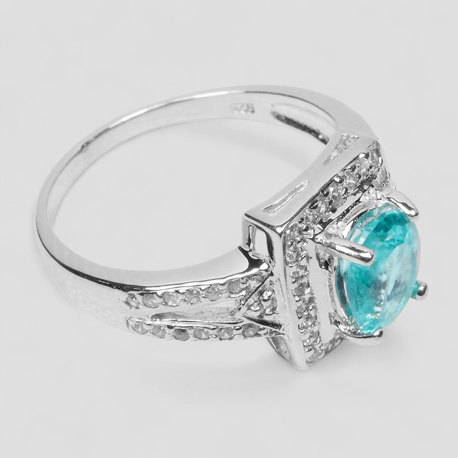 Apatite 925 Sterling Silver Ring