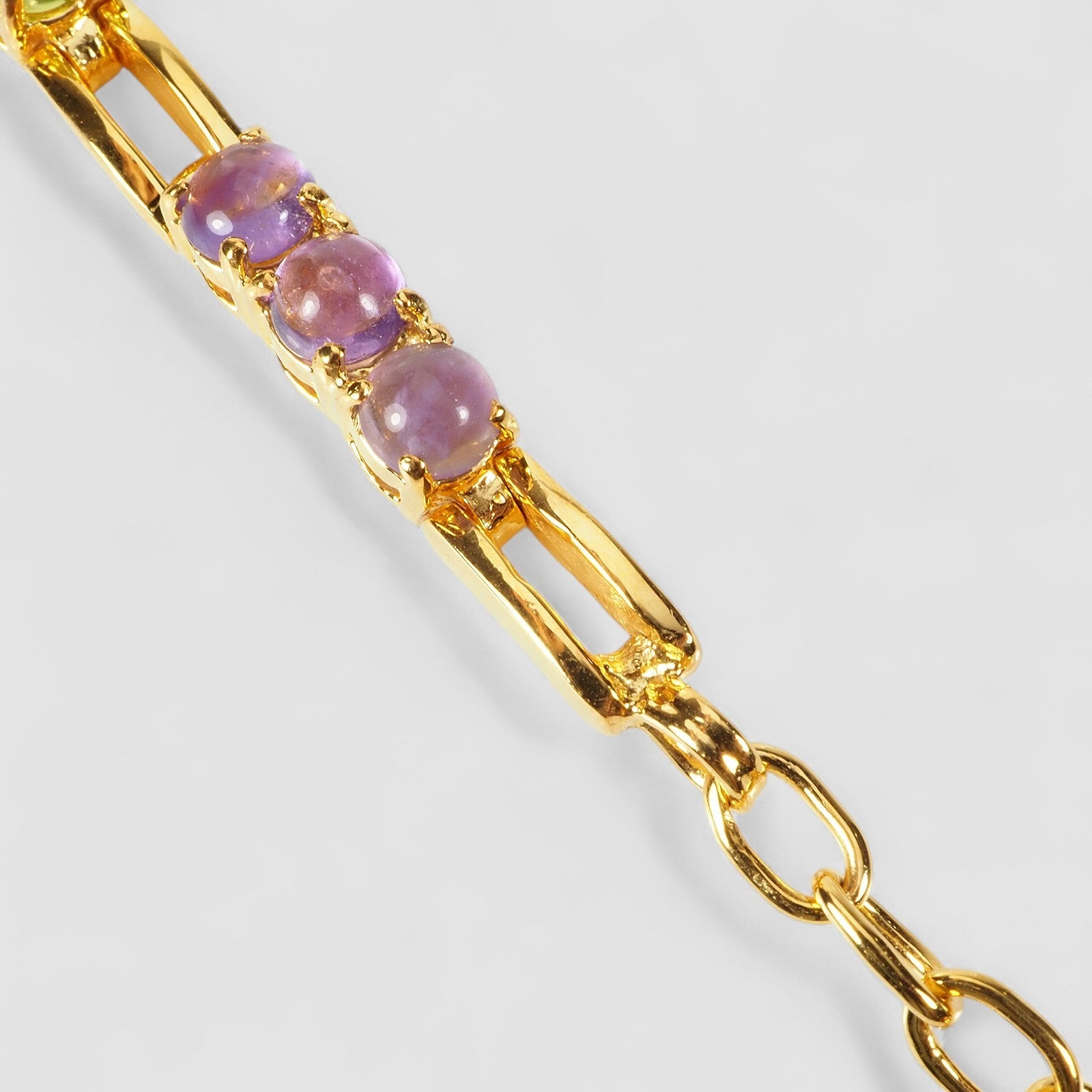 Multi Color Gemstone 925 Sterling 24K Gold Bracelets, Affordable Natural Gemstone, Everyday Bracelets