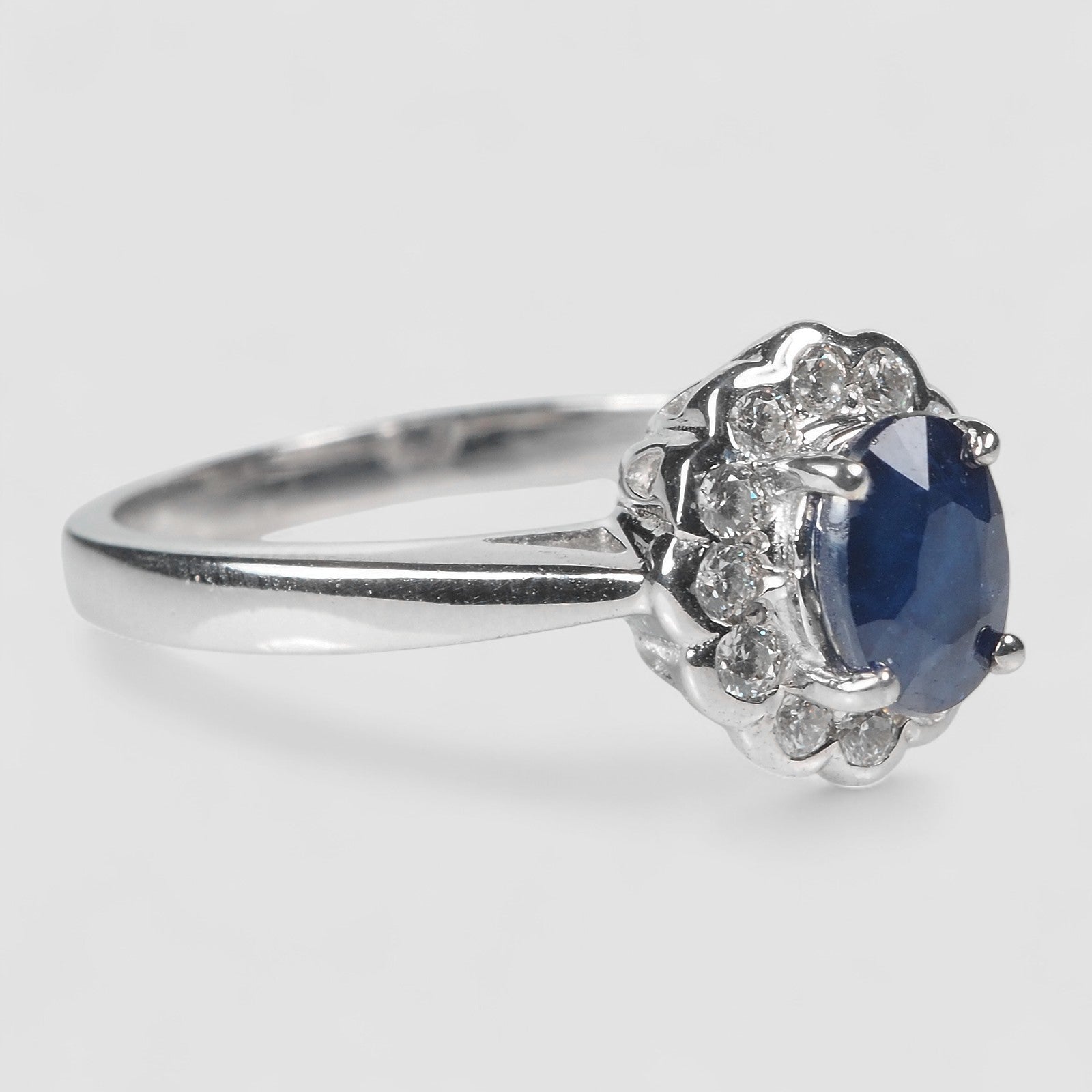 Blue Sapphire 925 Sterling Silver Ring