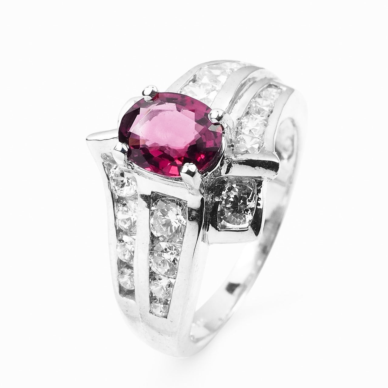 PINK SPINEL 925 STERLING SILVER HANDMADE RING