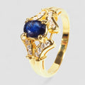 Blue Sapphire 925 Sterling Silver Ring