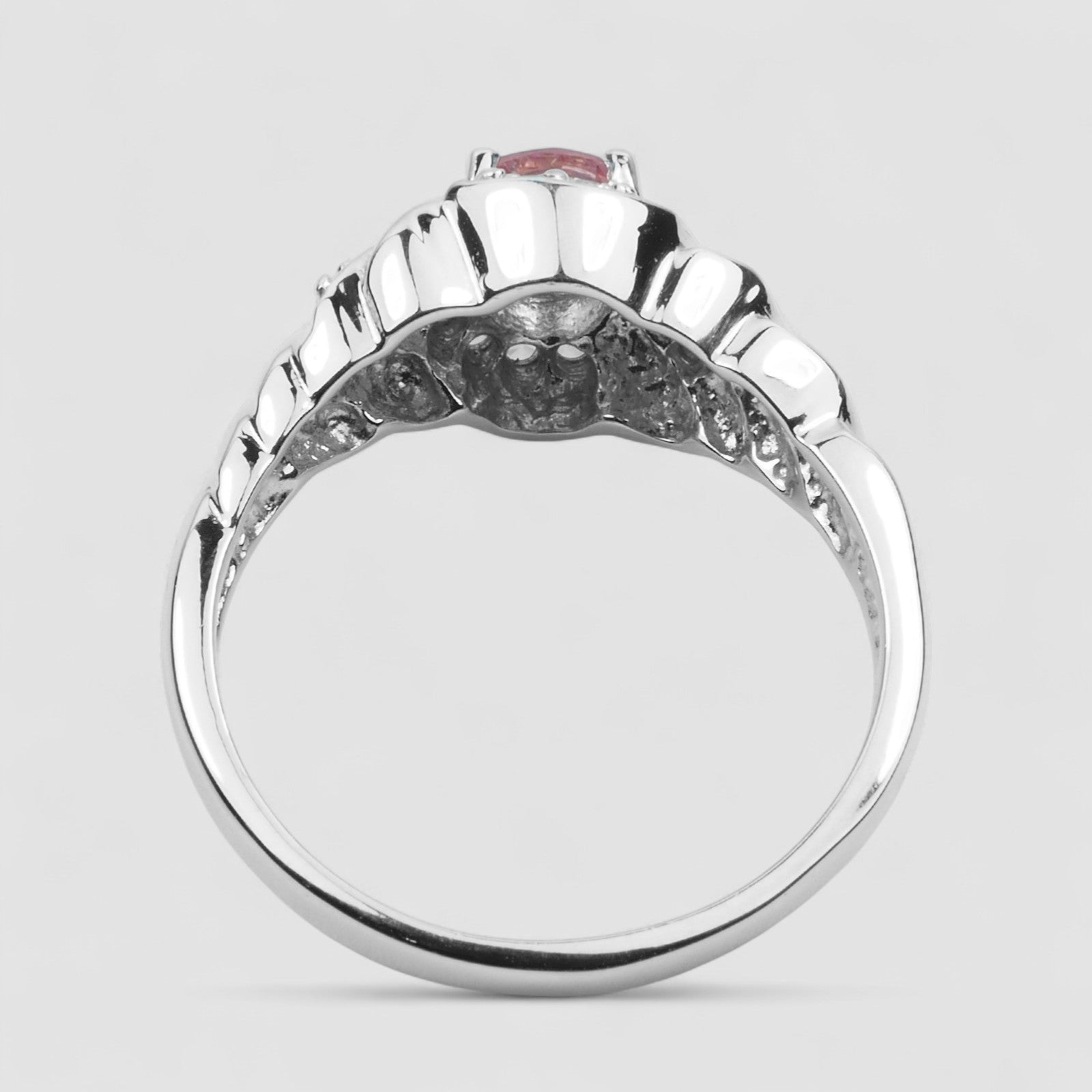 Pink Spinel 925 Sterling Silver Ring