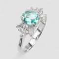 Green Emerald Handmade Ring