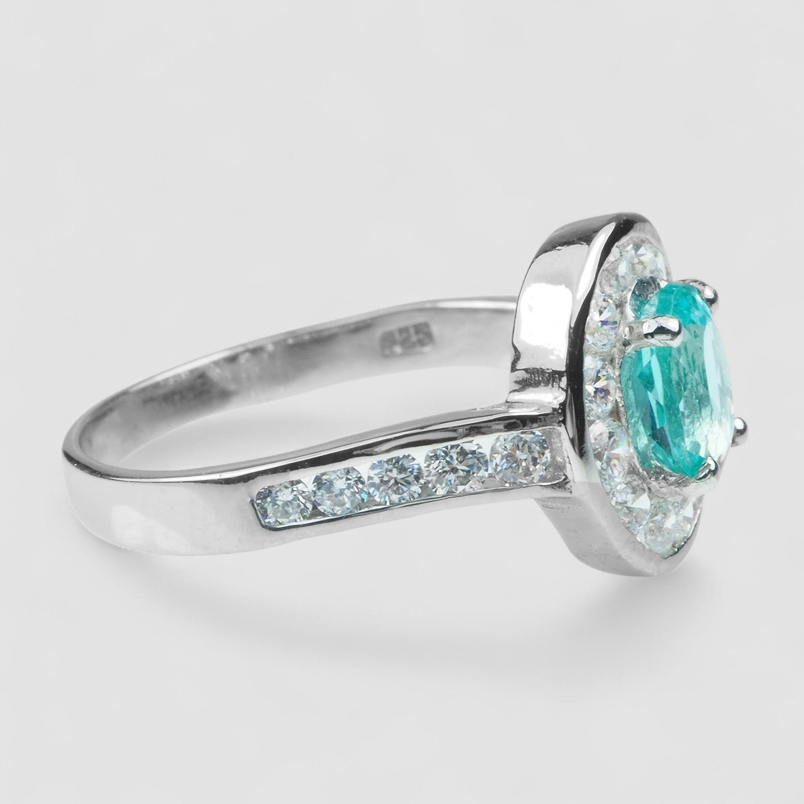 Blue  Apatite925 Sterling Silver Ring