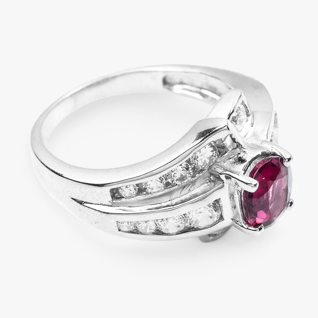 PINK SPINEL 925 STERLING SILVER HANDMADE RING