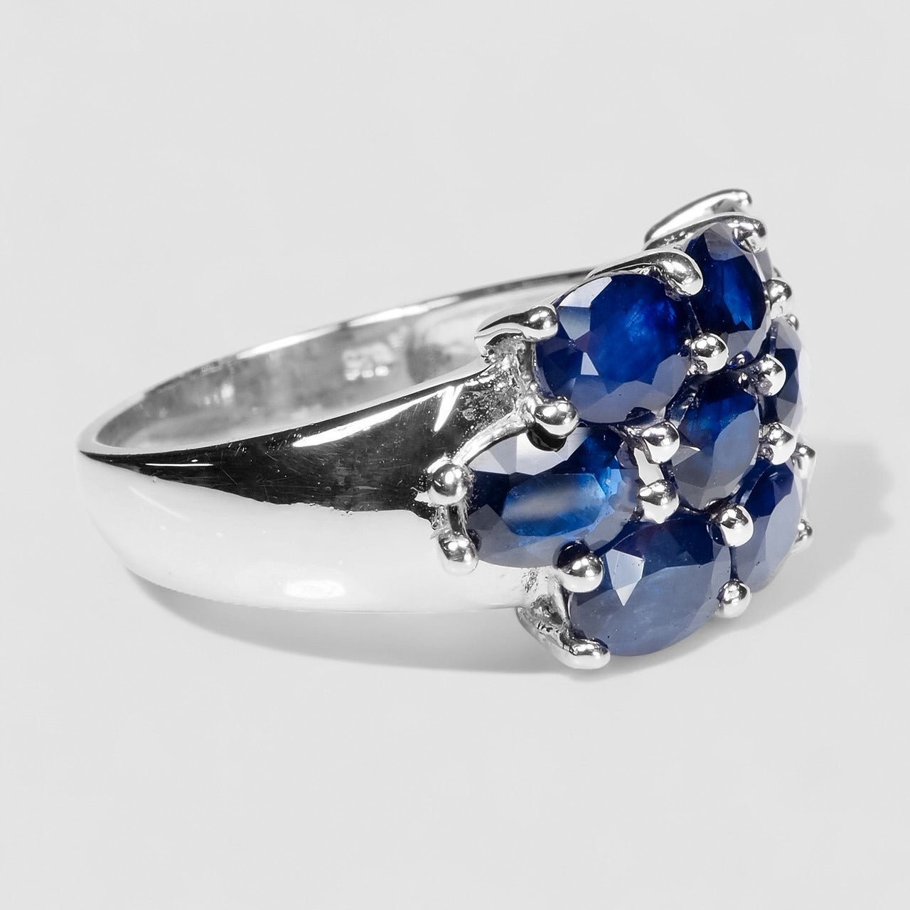 Boutique Blue Sapphire 925 Sterling Silver Ring