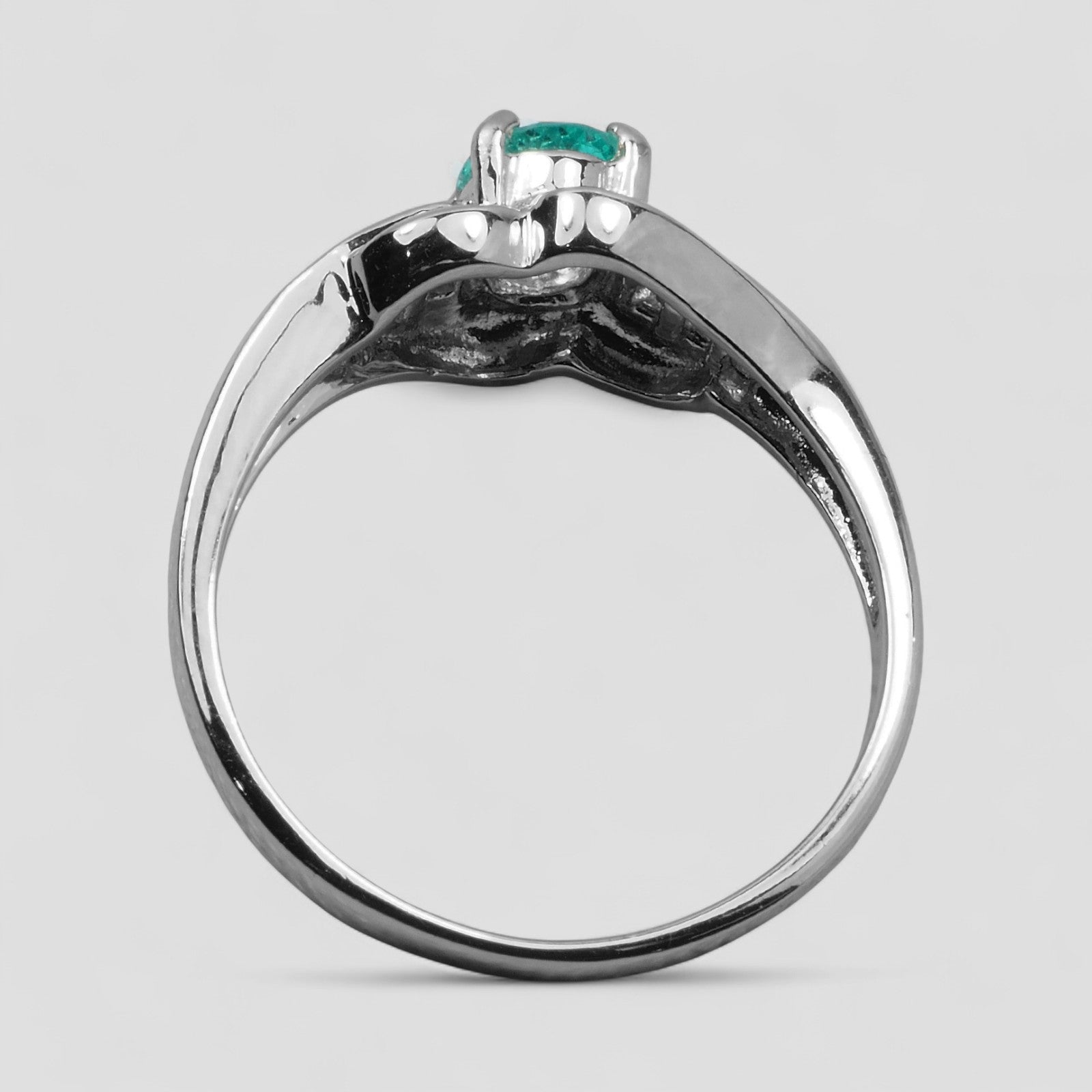 Paraiba Tourmaline 925 Sterling Silver Ring